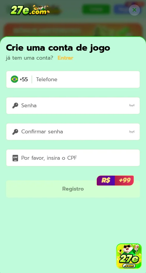 27e.com: Aplicativo Explore o App Móvel da 27e.com para Cassino Ao Vivo